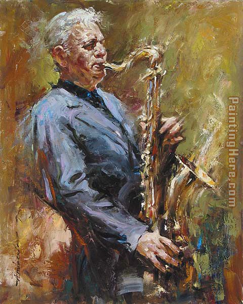 Improvisation painting - Andrew Atroshenko Improvisation art painting